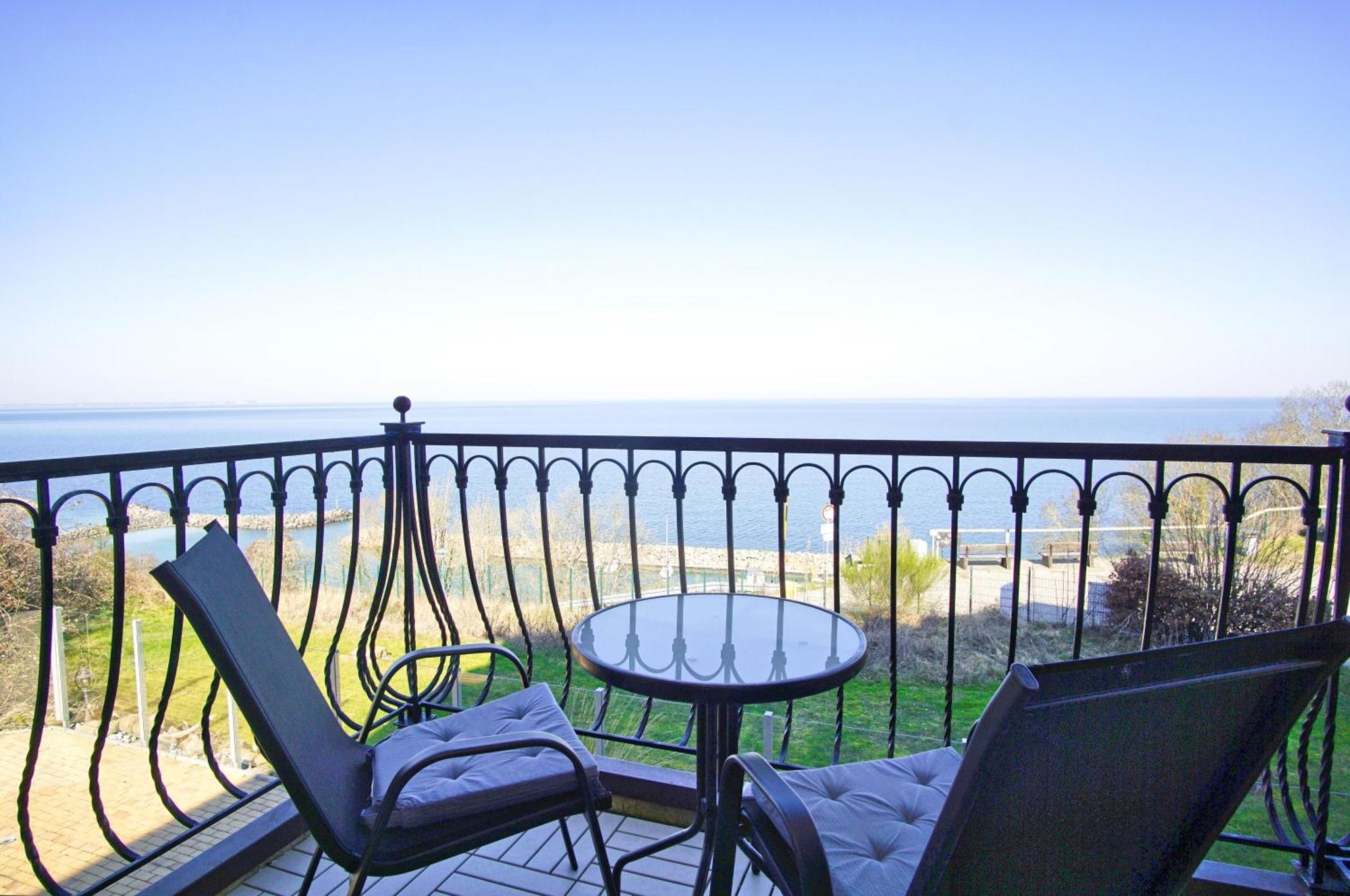 Ferienwohnung Mit Traumhaftem Meerblick - Haus Am Meer Fewo 01 Lohme Dış mekan fotoğraf