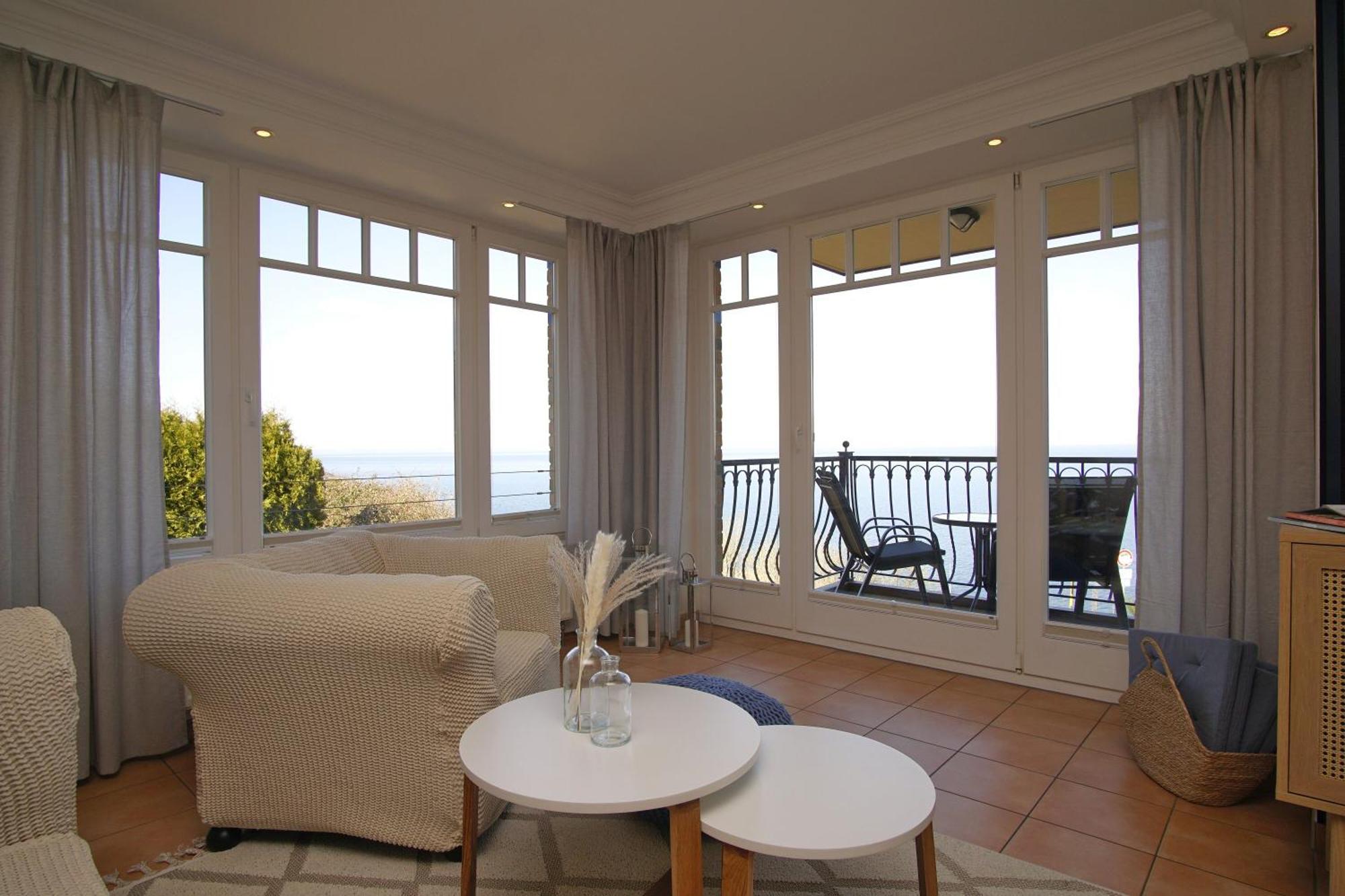 Ferienwohnung Mit Traumhaftem Meerblick - Haus Am Meer Fewo 01 Lohme Dış mekan fotoğraf